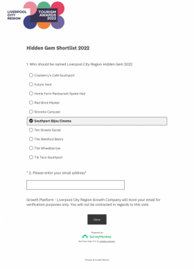 Only days left to vote for the Liverpool City Region Tourism Awards 2022's Hidden Gem Award 